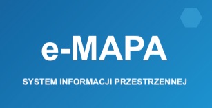 logotyp systemu informacji przestrzennej